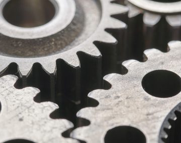 image of closeup of gears