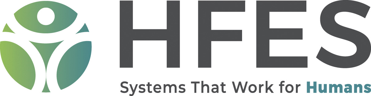 Human Factors and Ergonomics Society (HFES) logo.