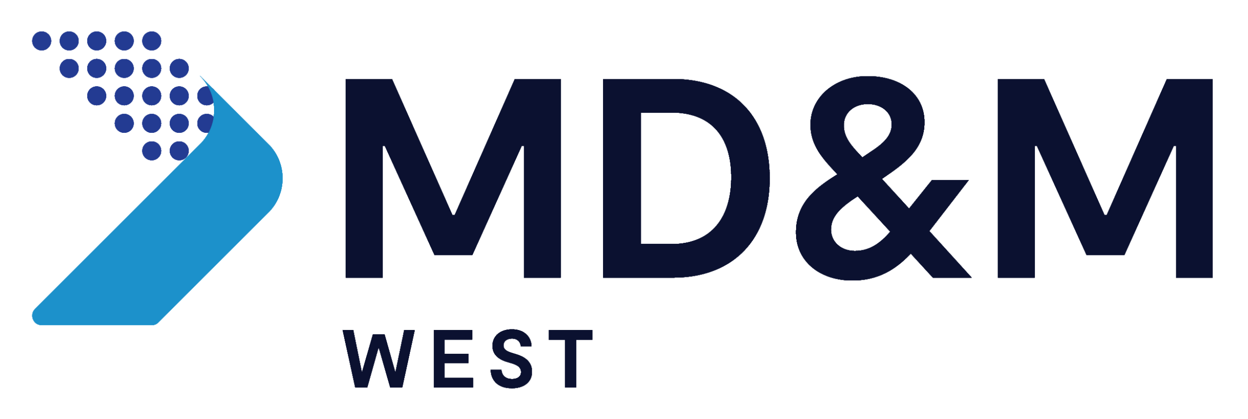 MD&M West manufacturing conference logo.